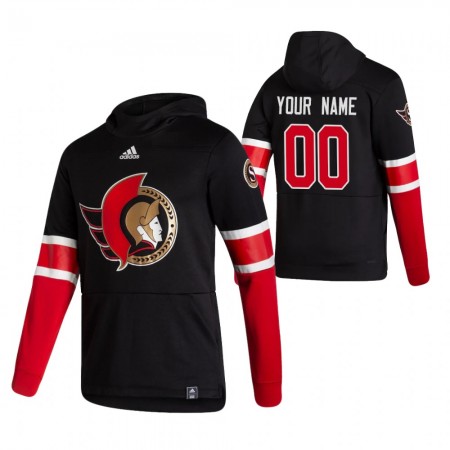 Herren Eishockey Ottawa Senators Custom 2020-21 Reverse Retro Pullover Hooded Sweatshirt